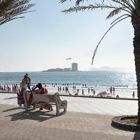 On The First Line Of Samil And With Frontal Views Of The Sea Apartamento *